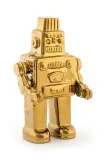 Фигурка декоративная Seletti Memorabilia Gold My Robot, фарфор, 30 см — фото 1