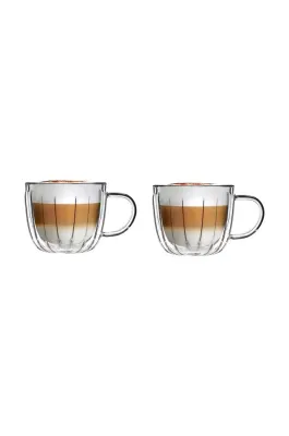Набор стаканов Vialli Design, Tulip, 2 шт, 350 мл, боросиликатное стекло