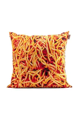 Декоративная подушка Seletti Spaghetti x Toiletpaper, 67 67 см