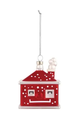 Alessi Cubetta Ёлочная игрушка, 7,5 x 5,5 x 5 см