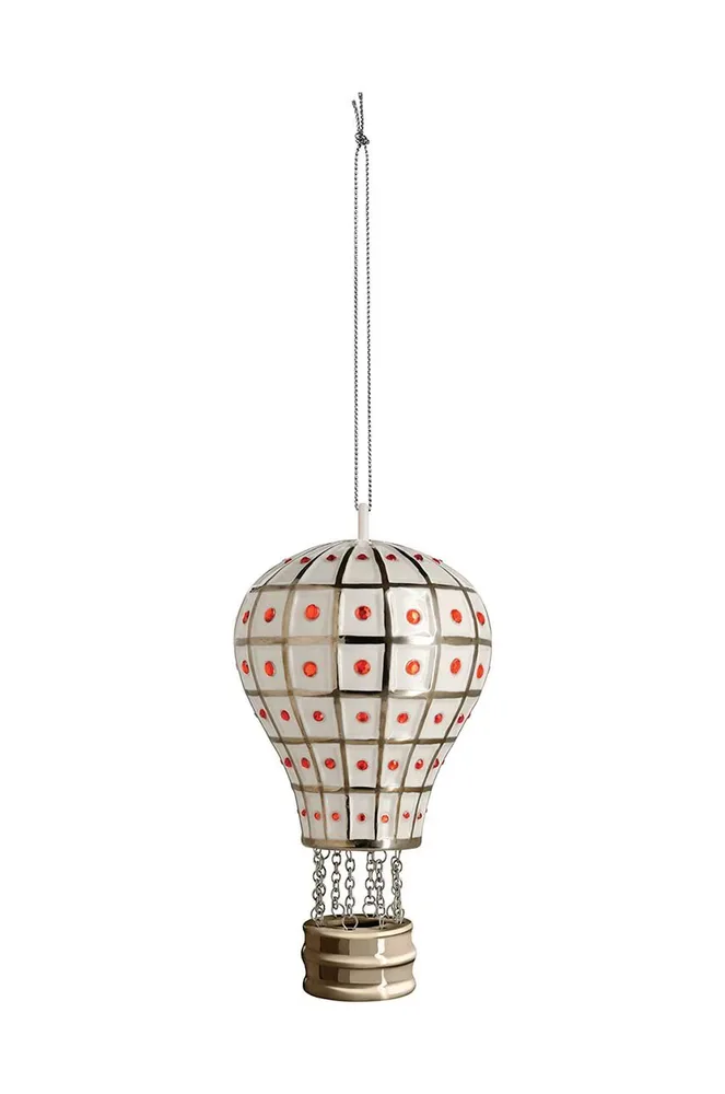 Alessi Mongolfiera reale Ёлочная игрушка, 7 x 12,5 см