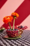 Чашка с блюдцем Byon Grape, керамика, 260 мл, фиолетовый — фото 3