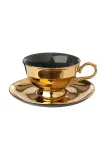 Набор чашек с блюдцами Pols Potten Tea set Legacy, фарфор, 200 мл, разноцветный — фото 2