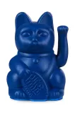 Фигурка декоративная Donkey Lucky Cat Mini - Dark Blue, полирезин, 9,8 см — фото 1