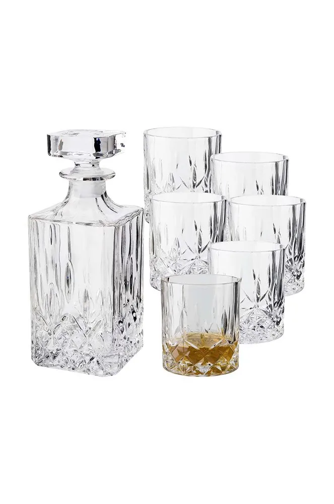 Кувшин Dorre, zestaw karafka i szklanki Whiskey 7-pack, стекло