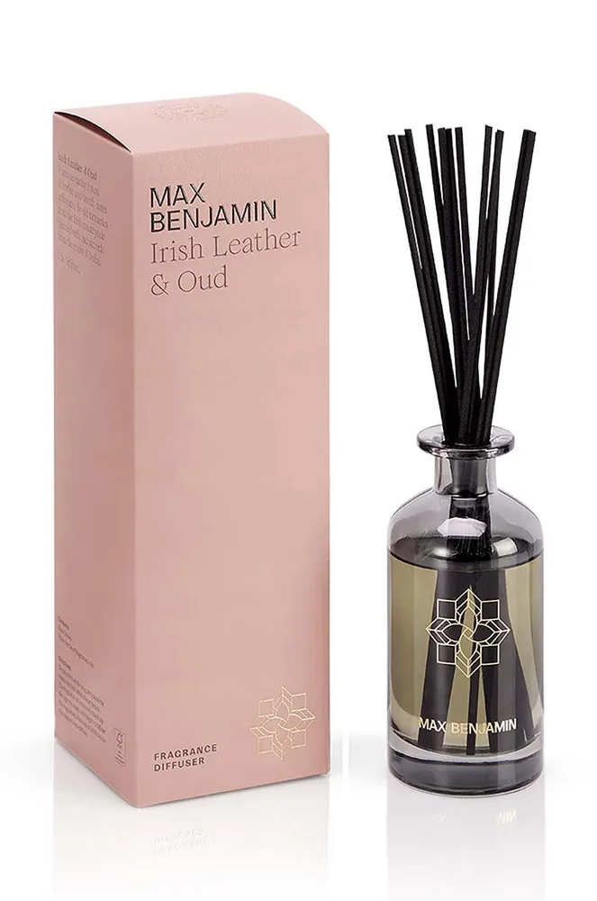 Ароматический диффузор Max Benjamin Irish Leather & Oud, 150 мл
