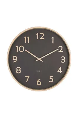 Настенные часы Karlsson Pure Wood, дерево, 40 см