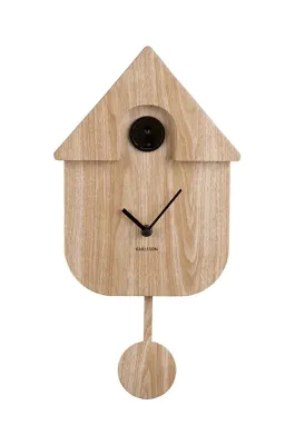Настенные часы Karlsson z kukulka Modern Cuckoo, пластик, 41 см