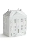 Фонарь для свечи &K Amsterdam Canal House Mansion Large, фарфор, 13 см, белый — фото 1