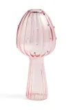 Ваза &K Amsterdam Mushroom Pink, стекло, 15 см, розовый — фото 1