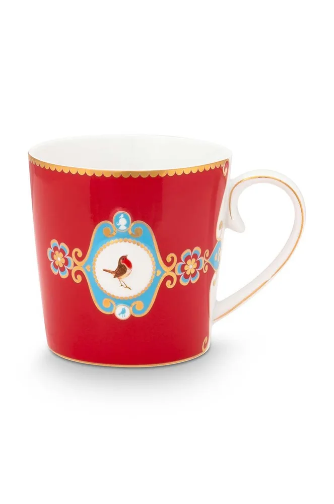 Набор кружек Pip Studio Love Birds Medallion, 6 шт, фарфор, по 250 мл
