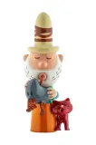 Alessi Eolo Украшение рождественское, ручная роспись, 10 x 5 x 5 см — фото 1