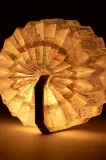 Настольная лампа Gingko Design Velvet Accordion, пластик, LED, выс. 3,5 см — фото 3