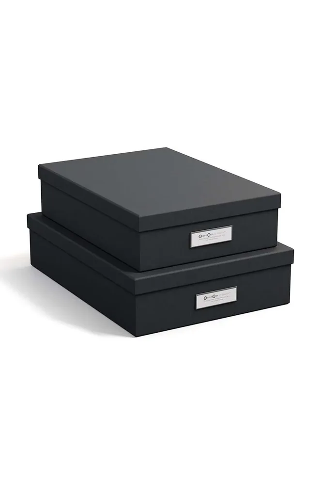 Коробка для хранения Bigso Box of Sweden Rasmus 2-pack, ДВП, 23 32,5 8 см