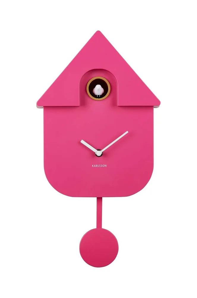 Настенные часы Karlsson Modern Cuckoo, пластик, 41 см