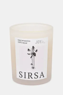 Декоративная свеча Joyinme do praktyki jogi i medytacji Sirsa, соевый воск, белый