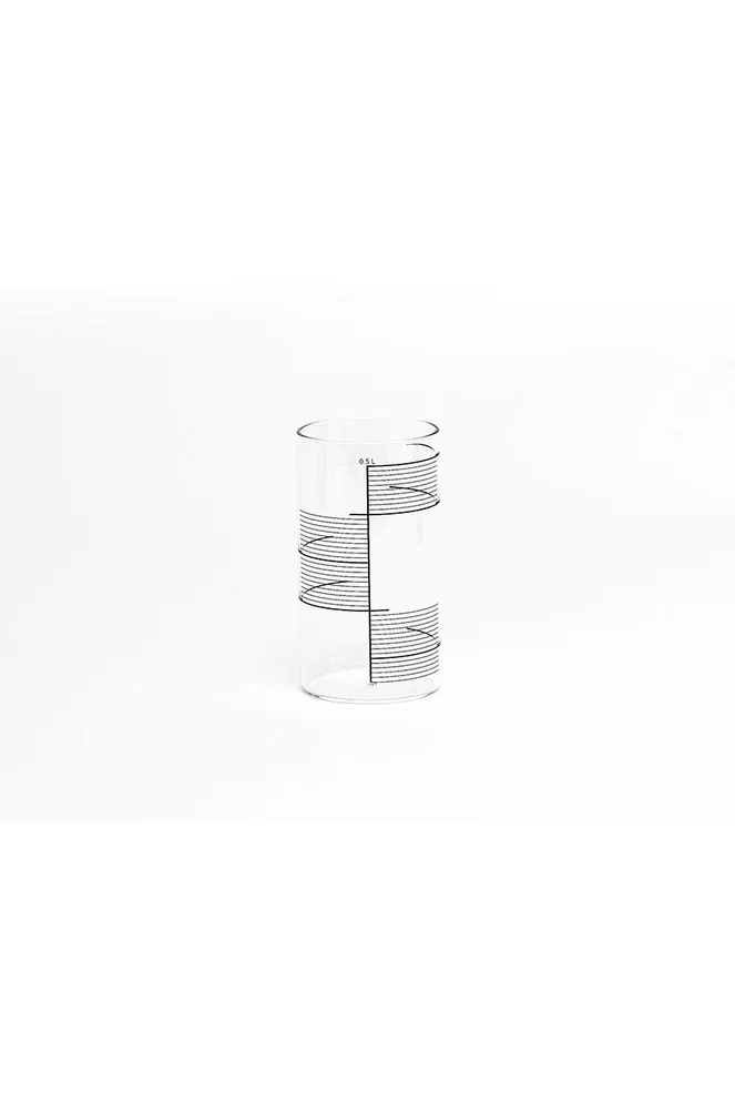 Набор стаканов Tre Product, Square Stripes, 4 шт, 500 мл, боросиликатное стекло