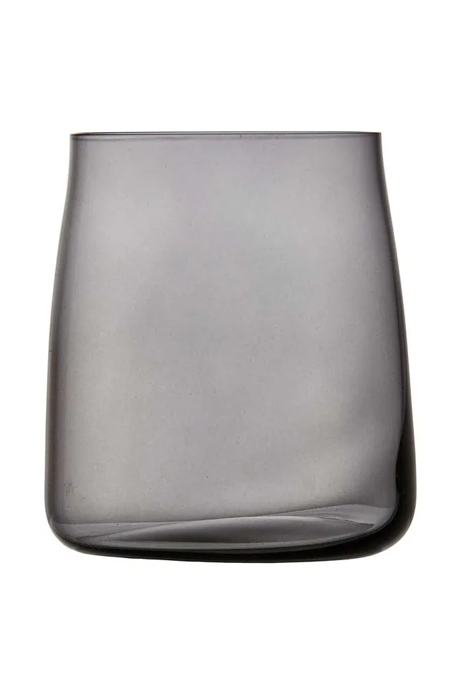 Набор стаканов Lyngby Glas, Zero, 2 шт, 420 мл, хрустальное стекло, серый