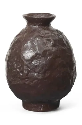 Ваза Ferm Living Doro, керамика, 16 см, чёрный