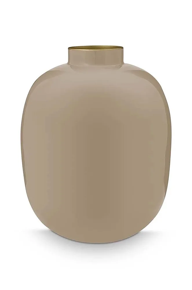 Ваза Pip Studio Khaki, металл, 32 см