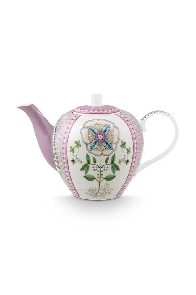 Кувшин Pip Studio, Lily&Lotus Tiles Lilac, 1600 мл, стекло