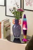 Настольная лампа Leitmotiv Rainbow Rocket Lava, стекло, E14, выс. 16,5 см, разноцветный — фото 3
