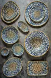Тарелка глубокая Bonna Alhambra Vago ?, фарфор, 23 см, разноцветная — фото 3