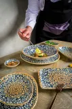 Тарелка глубокая Bonna Alhambra Vago o, фарфор, 26 см, разноцветная — фото 4