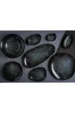 Набор глубоких тарелок Bonna Cosmos Black Gourmet, 6 шт, фарфор, 24 см — фото 6