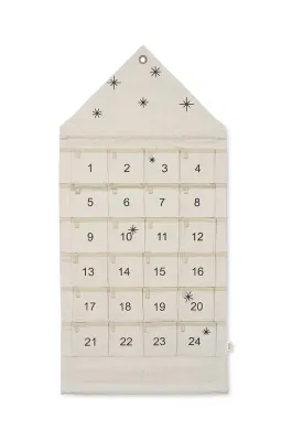 Новогоднее украшение Ferm Living kalendarz adwentowy dla dzieci Star Christmas Calendar, 100 см