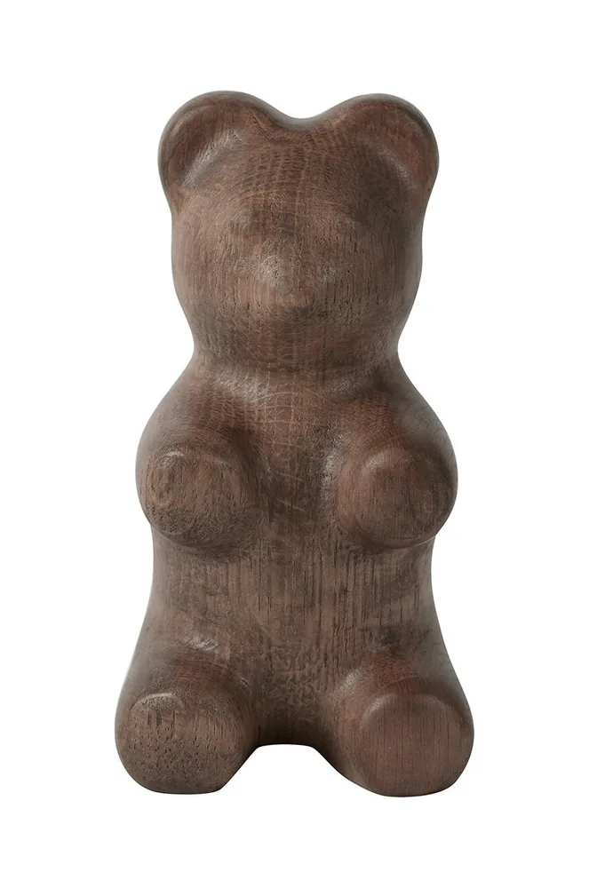 Фигурка декоративная Boyhood Gummy Bear Smoked, дерево, 15,5 см