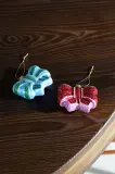 Ёлочное украшение &K Amsterdam Ornament Ribbon Red, 8 см — фото 2