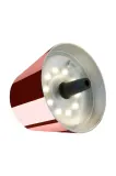Настольная лампа Sompex bezprzewodowa Top 2.0, текстиль, LED, выс. 12,5 см, белый — фото 2
