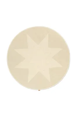 Новогоднее украшение Ferm Living podkladka pod choinke Vela Star Christmas, бежевый