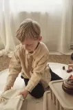 Новогоднее украшение Ferm Living podkladka pod choinke Vela Star Christmas, бежевый — фото 4