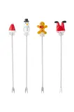 Bloomingville Набор вилок для закусок Feliz Cocktail Fork, 4 шт., 2 x 12 см — фото 1