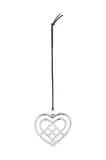 Новогоднее украшение Rosendahl Weaved Heart, 6,5 см — фото 1