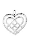 Новогоднее украшение Rosendahl Weaved Heart, 6,5 см — фото 2