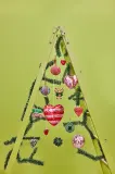 Новогоднее украшение Rice Medium Heart Home Decor, 5 см — фото 4