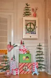 Новогоднее украшение Rice Large Heart Raffia Christmas, 30 см — фото 4