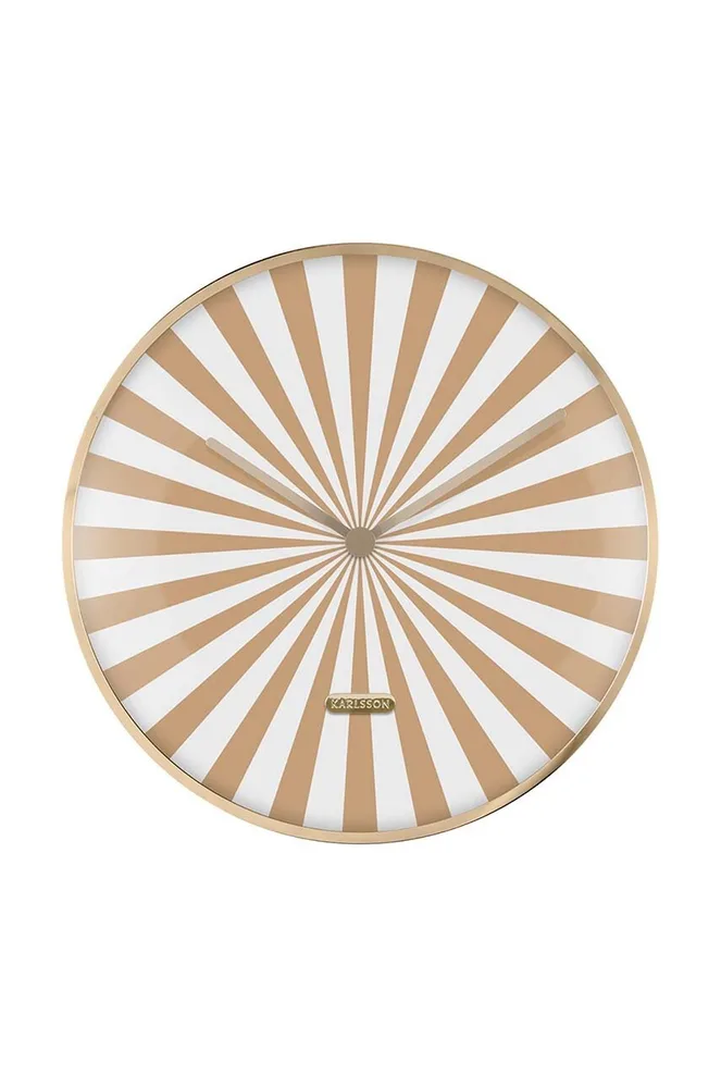 Настенные часы Karlsson Candy Swirl Dome, металл, 40 см