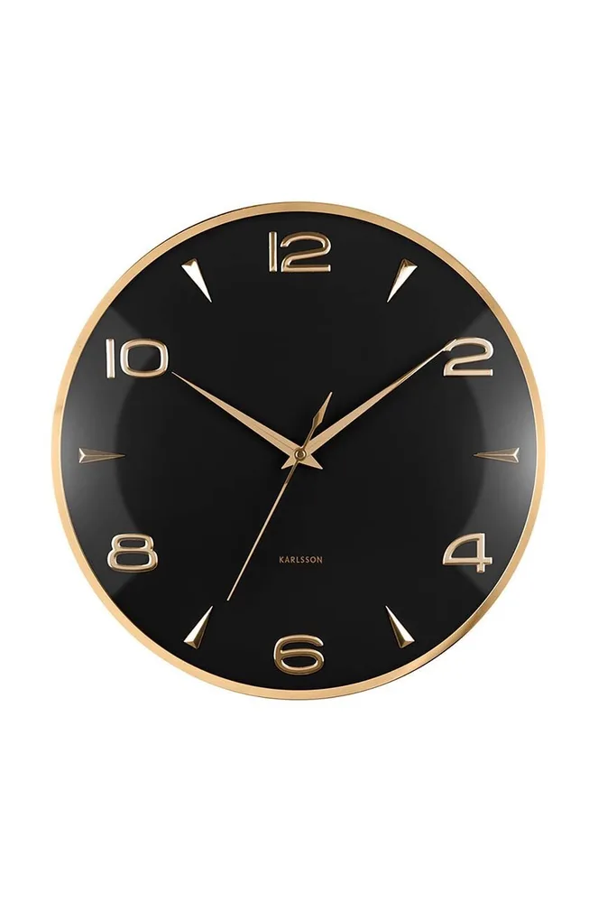 Настенные часы Karlsson Sienna Glow, металл, 40,5 см
