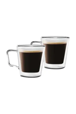 Набор стаканов Vialli Design, Diva, 2 шт, 250 мл, боросиликатное стекло, многоцветный
