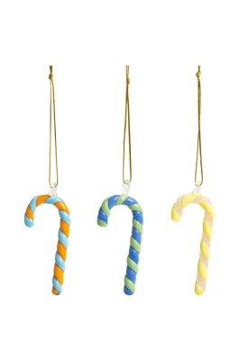 Новогоднее украшение &K Amsterdam candy cane, 1 см