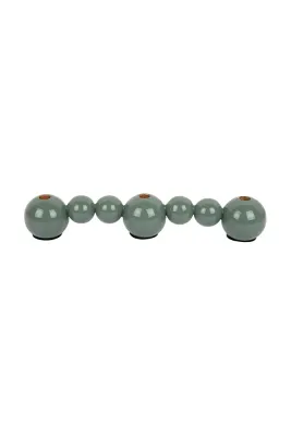 Подсвечник Present Time Bubbles Straight, металл, 41 см, разноцветный