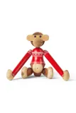 Новогоднее украшение Kay Bojesen Monkey Christmas Jumper 2024 S, 6,5 см, разноцветный — фото 1