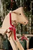 Новогоднее украшение Kay Bojesen Monkey Christmas Jumper 2024 S, 6,5 см, разноцветный — фото 7
