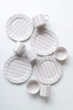 Тарелка десертная Design Letters Pyjamas Plate, фарфор, 23 см, разноцветная — фото 5