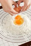 Разделочная доска Lekue podzialka, силикон, 60 40 см, белый — фото 3