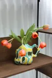 Ваза &K Amsterdam Jug-a- small, керамика, 24 см, разноцветный — фото 2